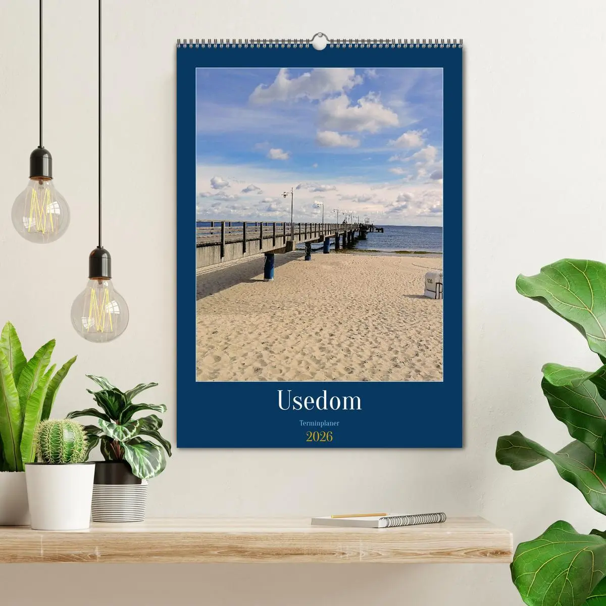 Bild: 9783516330236 | Usedom Ostsee - Terminplaner (Wandkalender 2026 DIN A2 hoch),...
