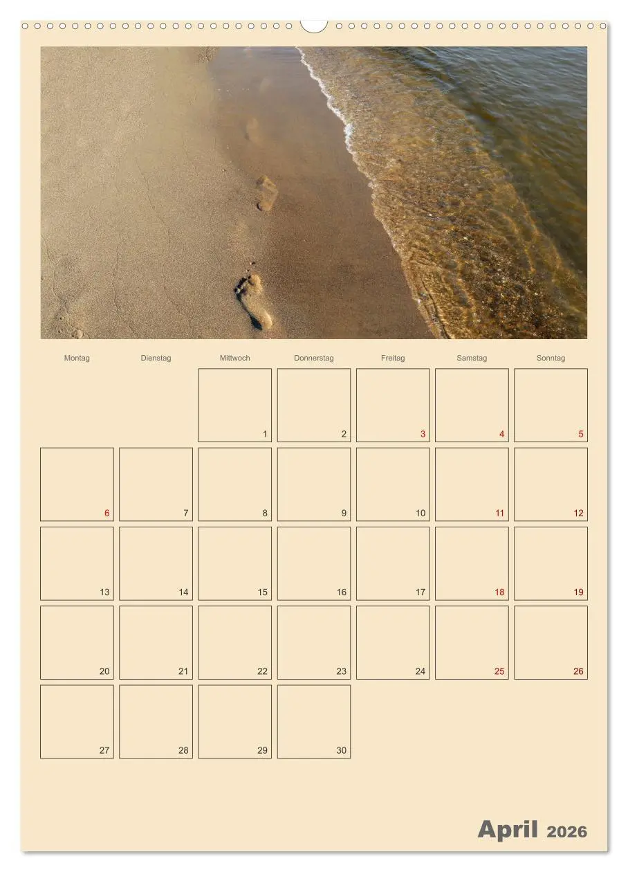 Bild: 9783516330236 | Usedom Ostsee - Terminplaner (Wandkalender 2026 DIN A2 hoch),...