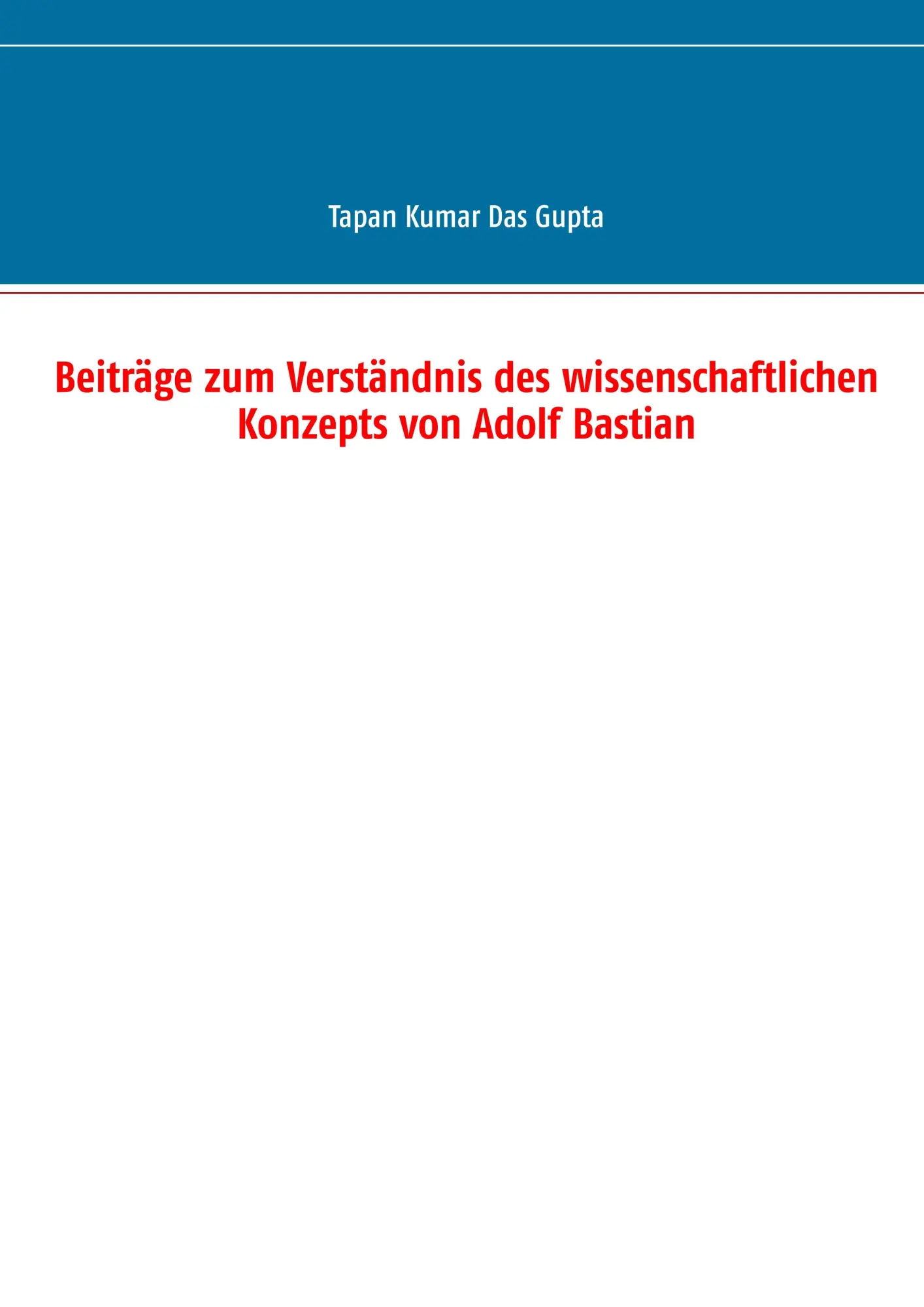 Cover: 9783750420236 | Beiträge zum Verständnis des wissenschaftlichen Konzepts von Adolf...