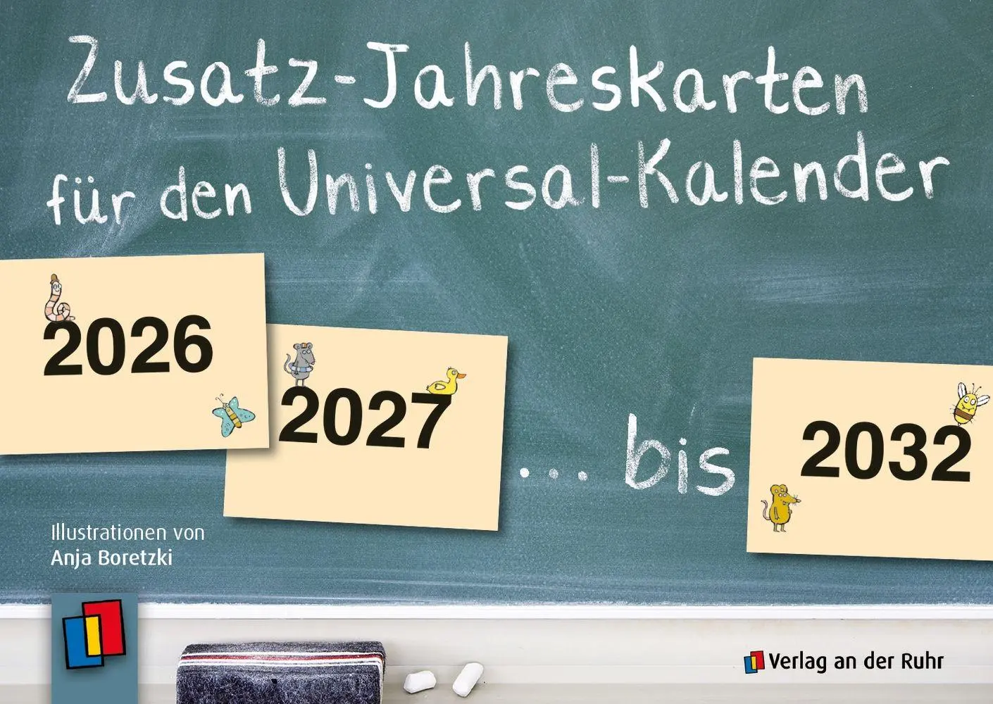 Cover: 9783834670236 | Zusatz-Jahreskarten 2026 - 2032 für den Universal-Kalender | Boretzki