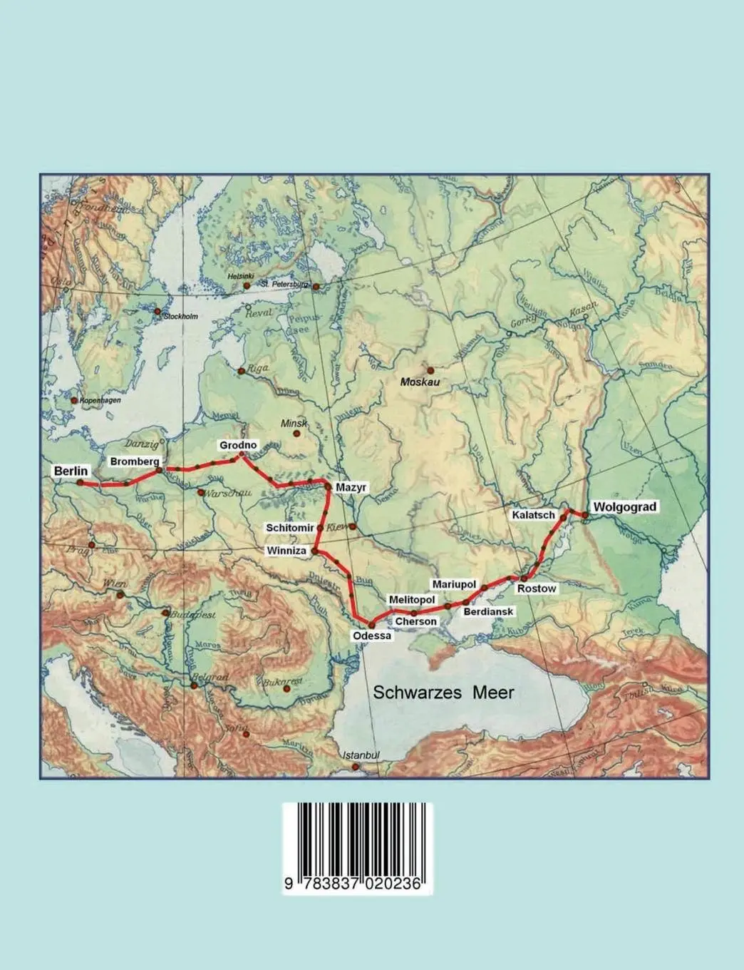 Rückseite: 9783837020236 | Berlin - Wolgograd | Eine Radreise | Reinhard Rosenke | Taschenbuch