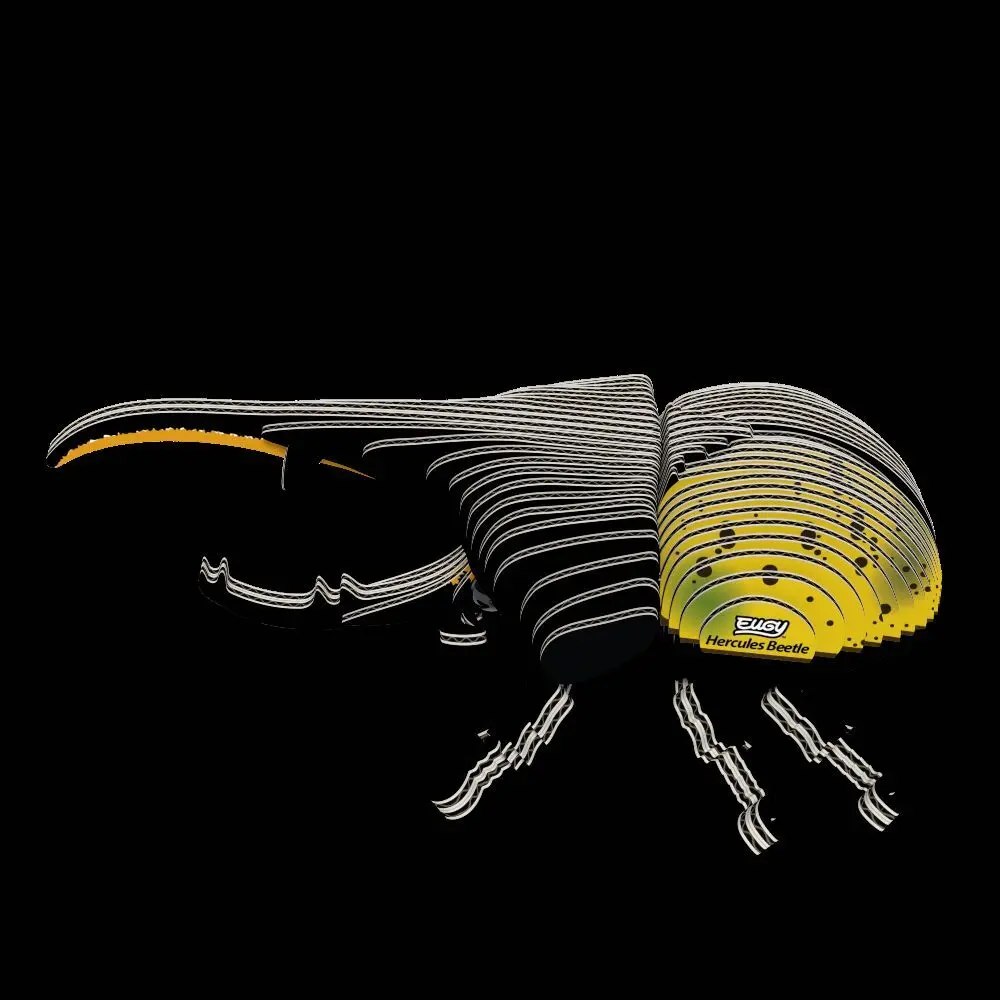 Bild: 9421036940336 | EUGY - 3D Bastelset Herkuleskäfer | Kit (Bastelset) | In Karton | 2026