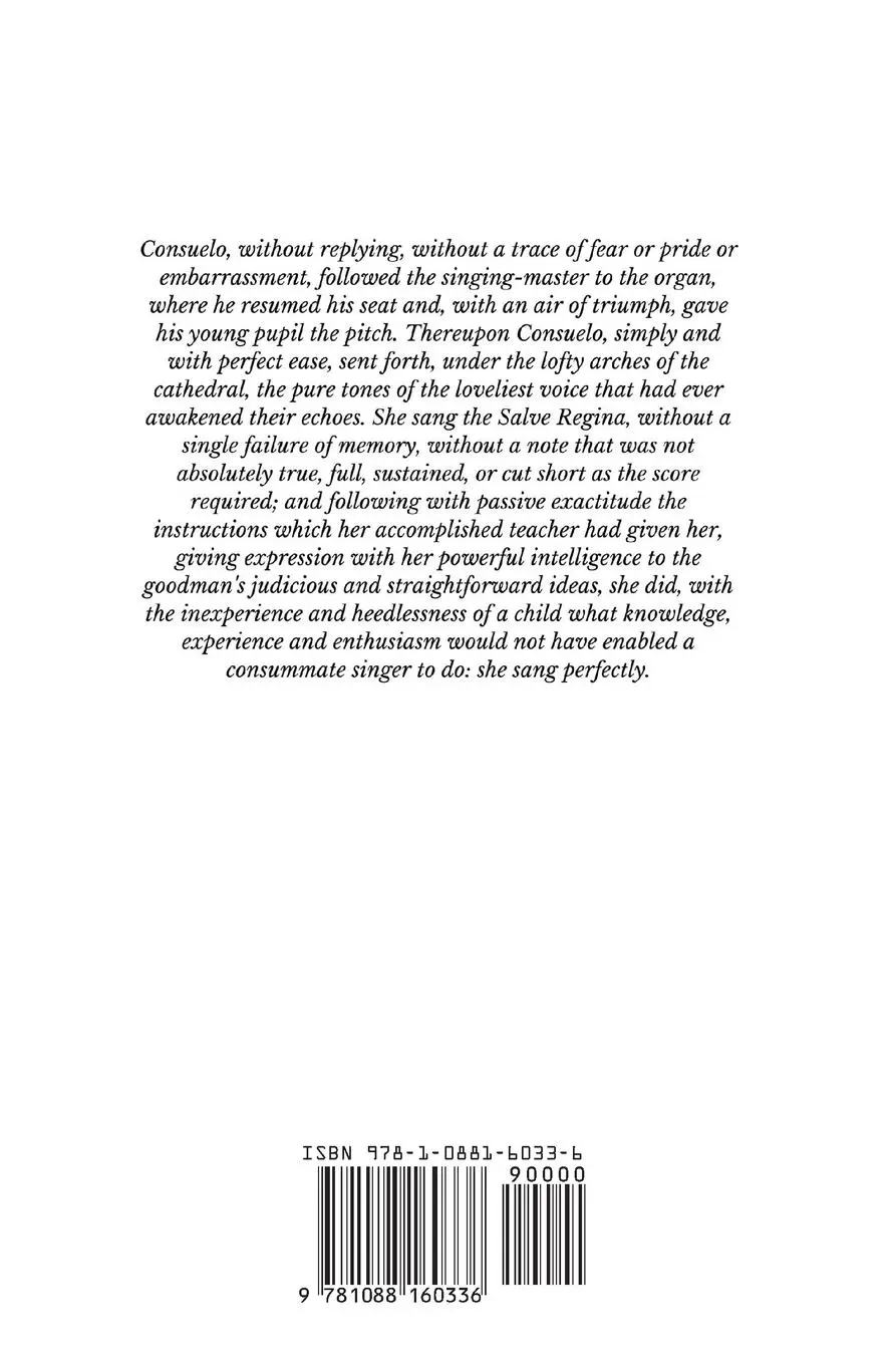 Rückseite: 9781088160336 | Consuelo | George Sand | Taschenbuch | Englisch | 2023
