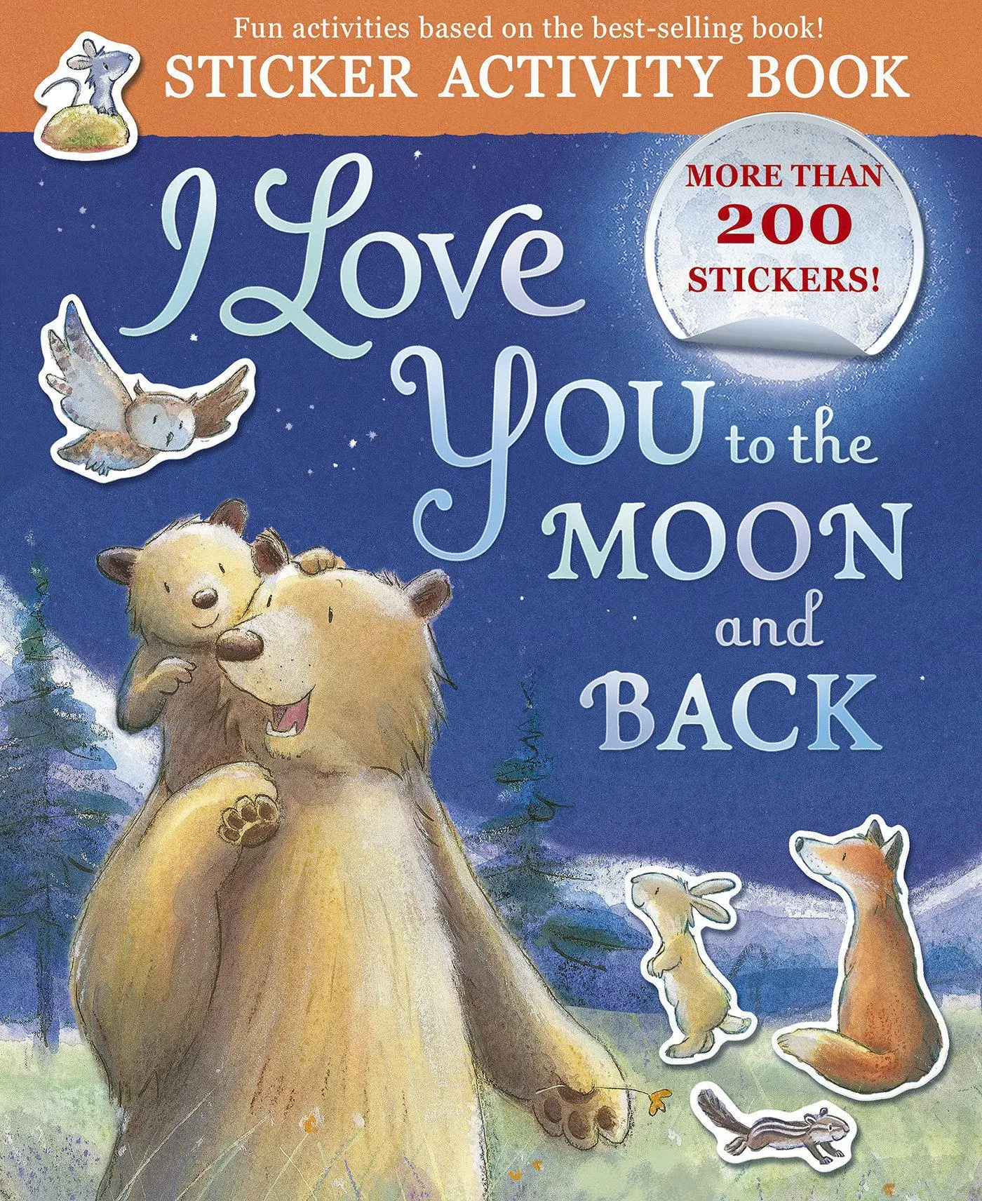 Cover: 9781664340336 | I Love You to the Moon and Back Sticker Activity | Amelia Hepworth