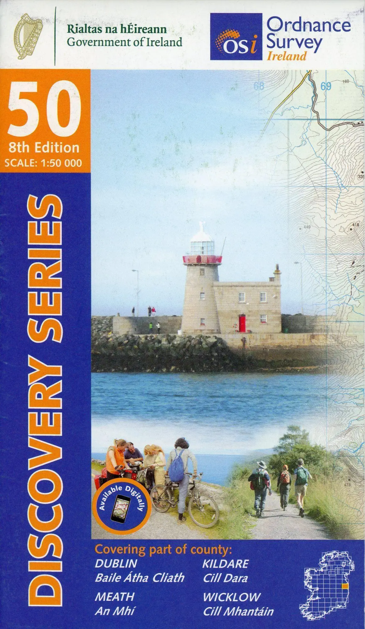 Cover: 9781912140336 | Dublin, Kildare, Meath, Wicklow | Ordnance Survey Ireland | Buch