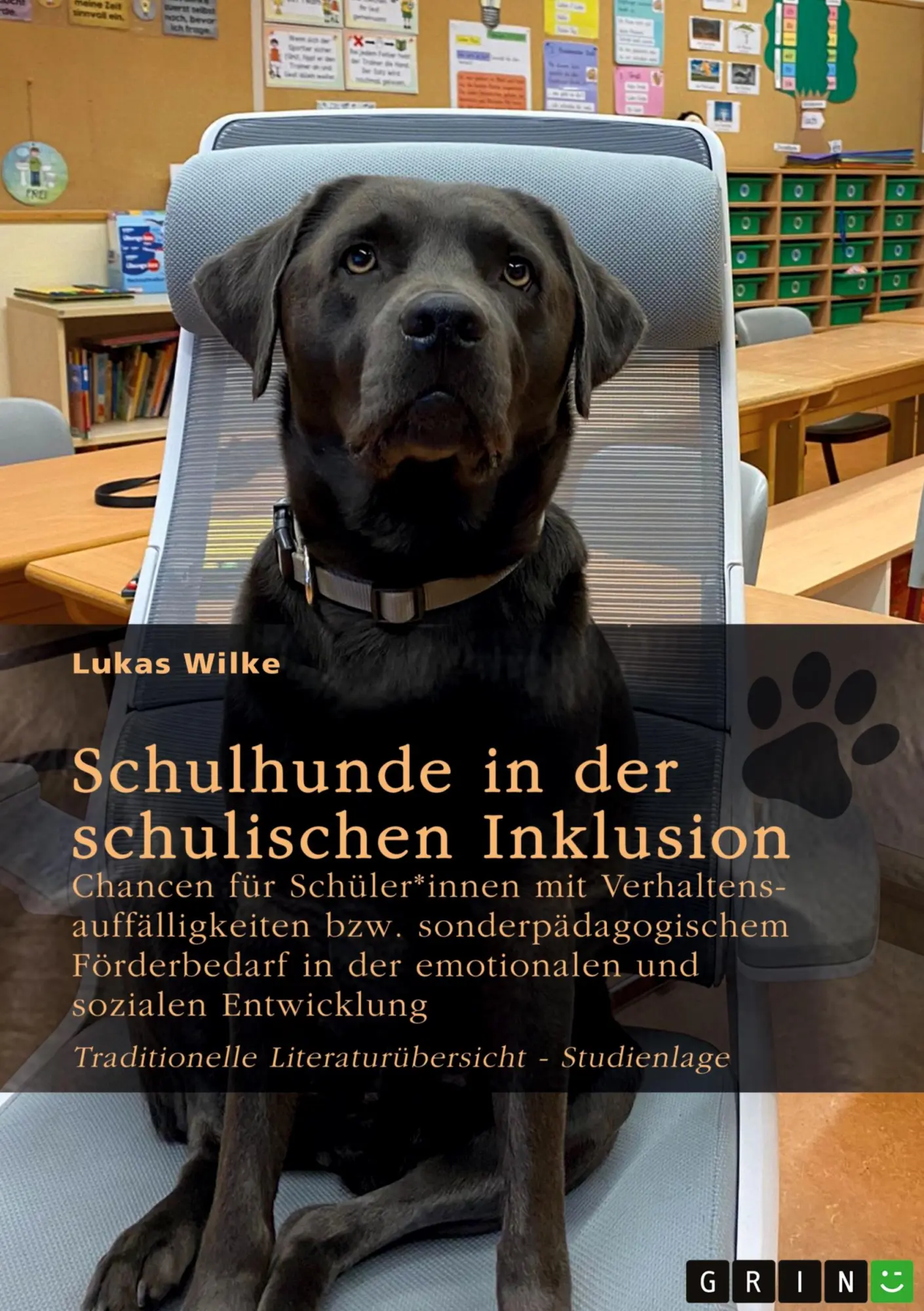 Cover: 9783389090336 | Schulhunde in der schulischen Inklusion. Chancen für Schüler*innen...