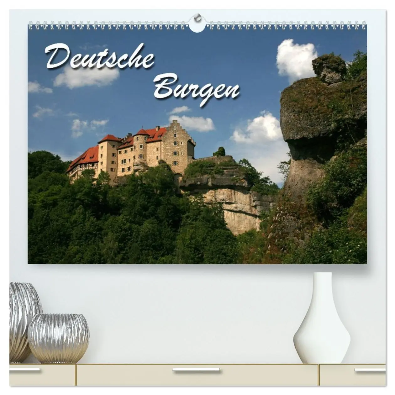 Cover: 9783516180336 | Deutsche Burgen (hochwertiger Premium Wandkalender 2026 DIN A2...