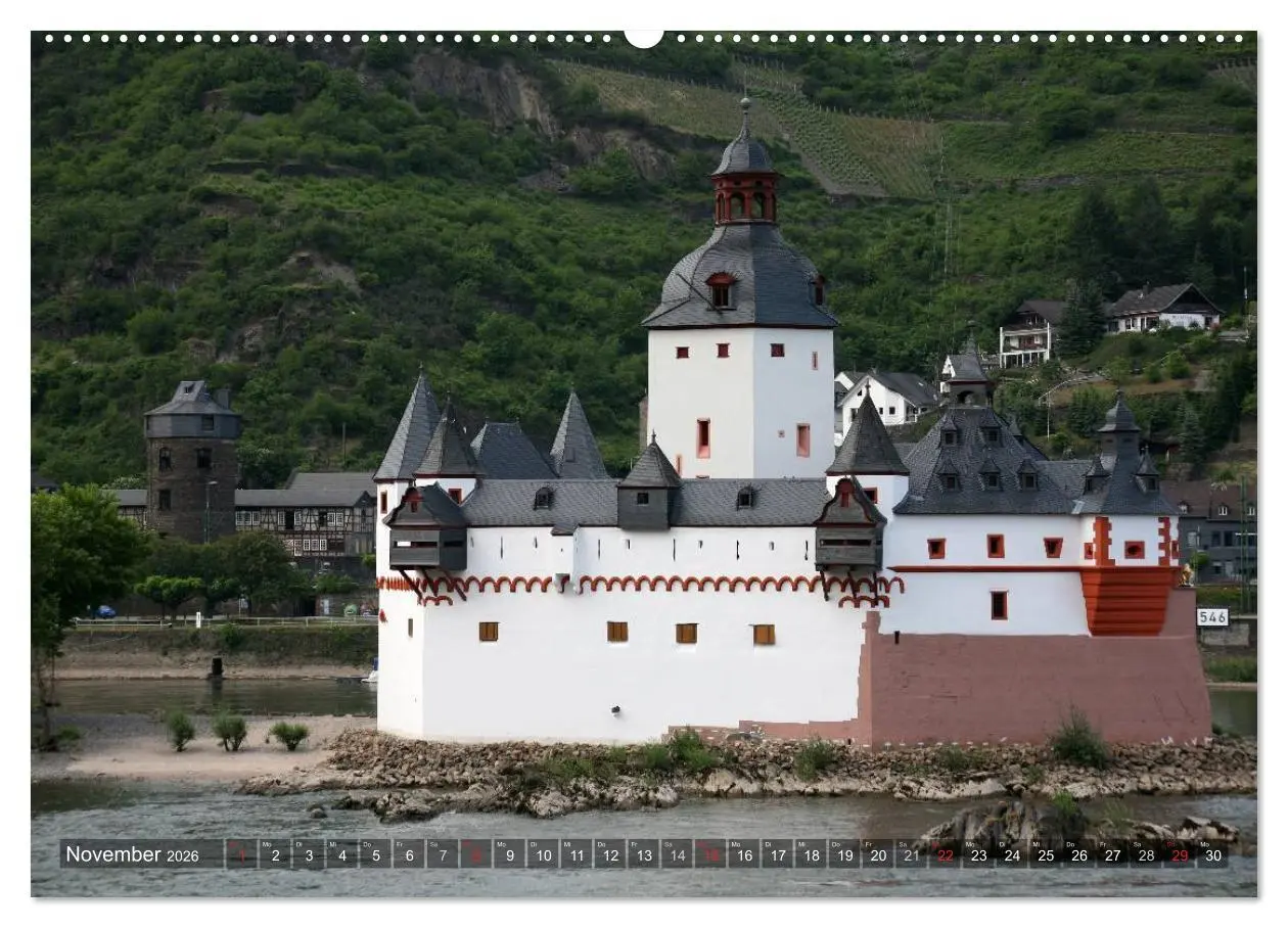 Bild: 9783516180336 | Deutsche Burgen (hochwertiger Premium Wandkalender 2026 DIN A2...
