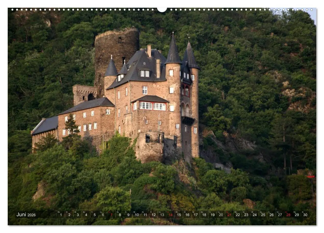 Bild: 9783516180336 | Deutsche Burgen (hochwertiger Premium Wandkalender 2026 DIN A2...