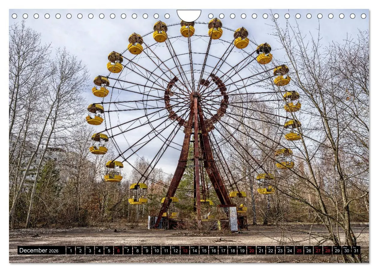 Bild: 9783516560336 | Chernobyl - The exclusion zone (Wall Calendar 2026 DIN A4...