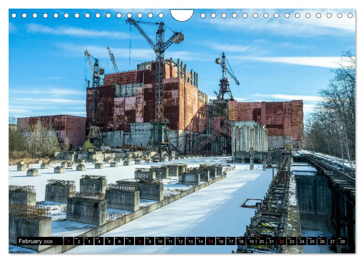 Bild: 9783516560336 | Chernobyl - The exclusion zone (Wall Calendar 2026 DIN A4...