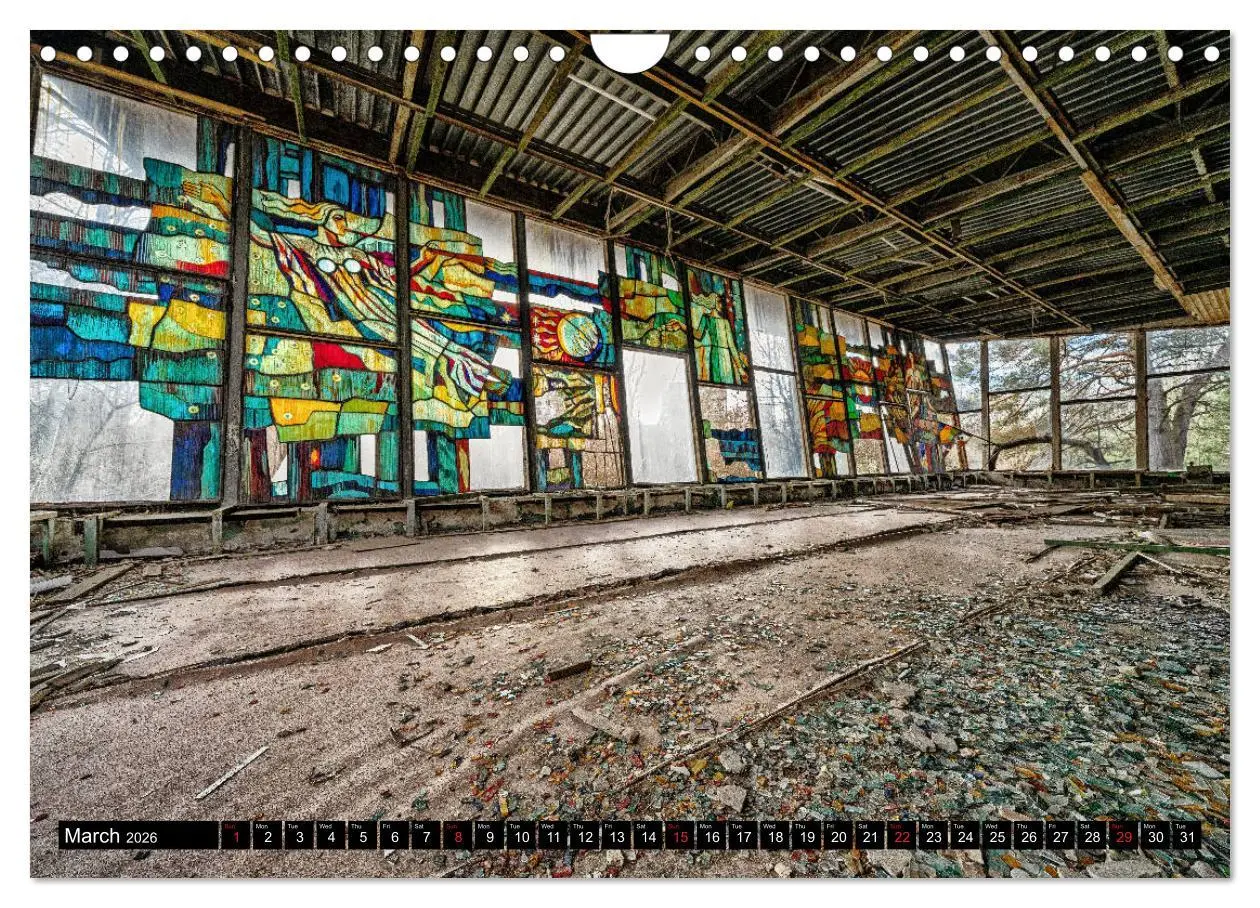 Bild: 9783516560336 | Chernobyl - The exclusion zone (Wall Calendar 2026 DIN A4...