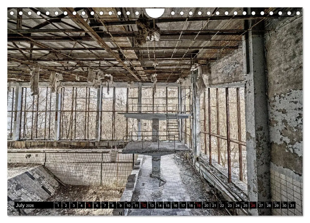 Bild: 9783516560336 | Chernobyl - The exclusion zone (Wall Calendar 2026 DIN A4...