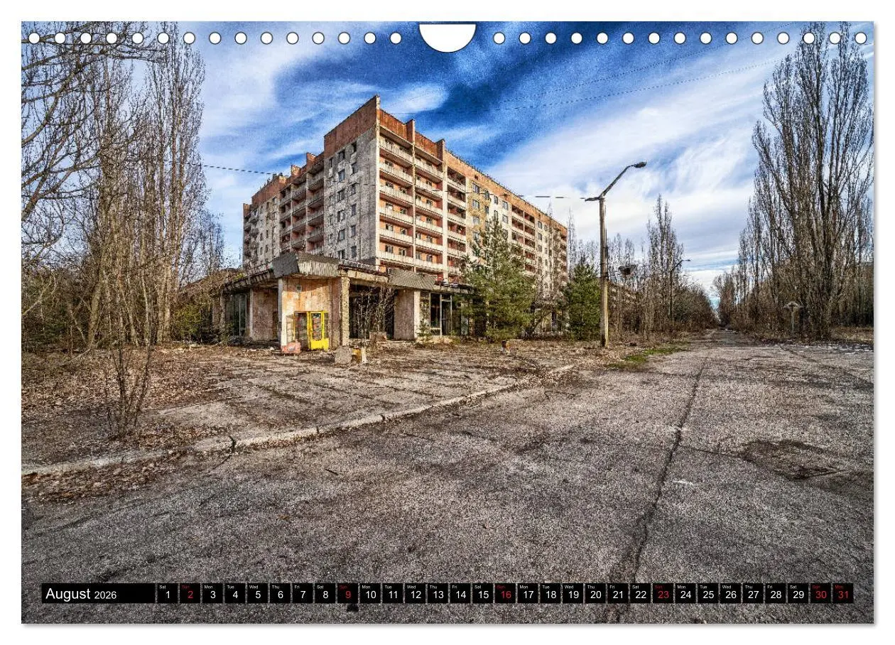 Bild: 9783516560336 | Chernobyl - The exclusion zone (Wall Calendar 2026 DIN A4...