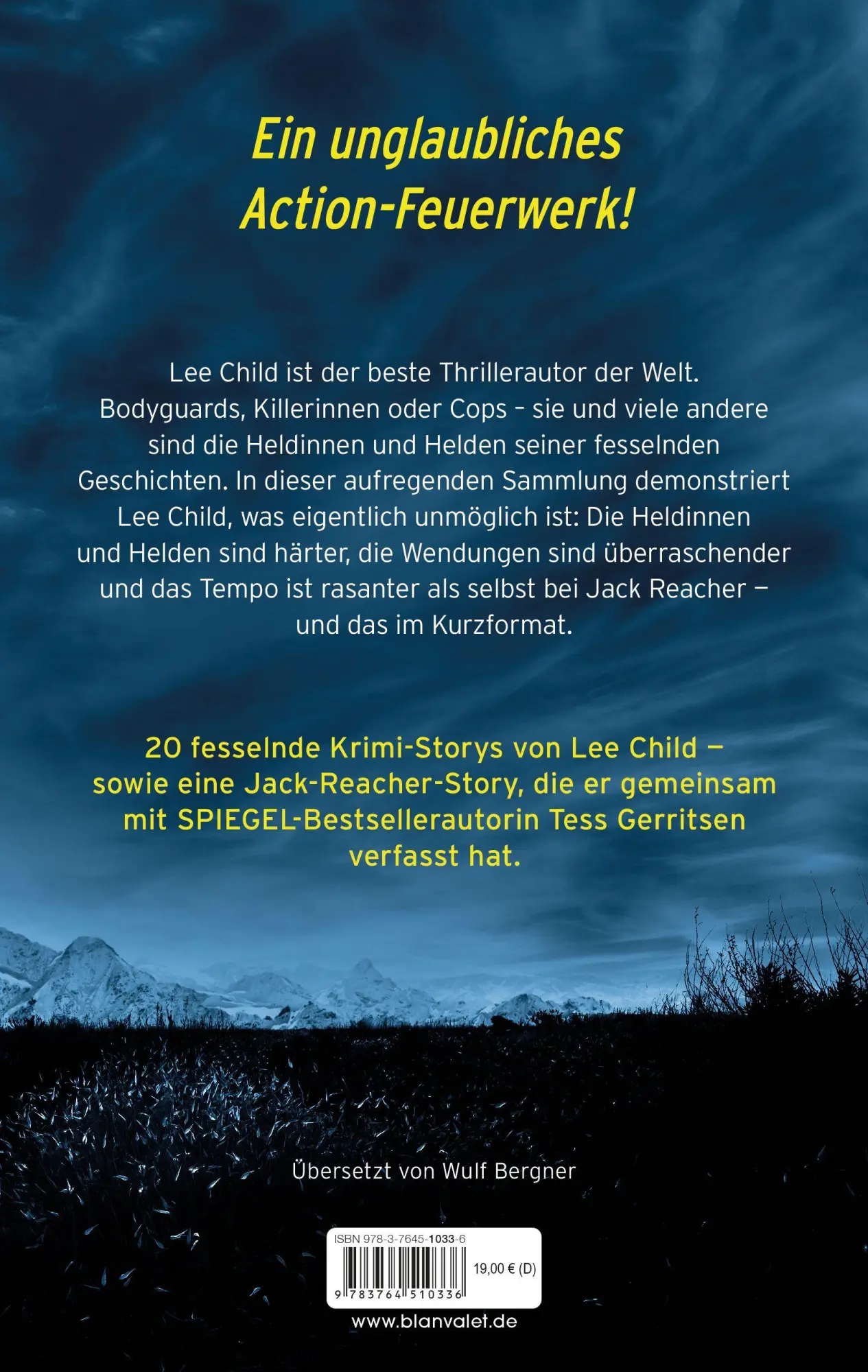 Bild: 9783764510336 | Der Leibwächter - und 20 weitere Storys | Lee Child | Taschenbuch