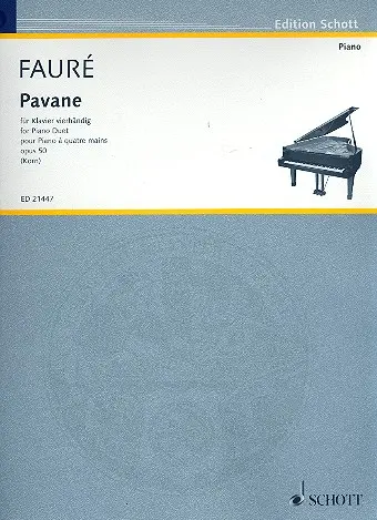 Cover: 9790001190336 | Pavane op. 50 | Gabriel Urbain Fauré | Buch | Schott Music