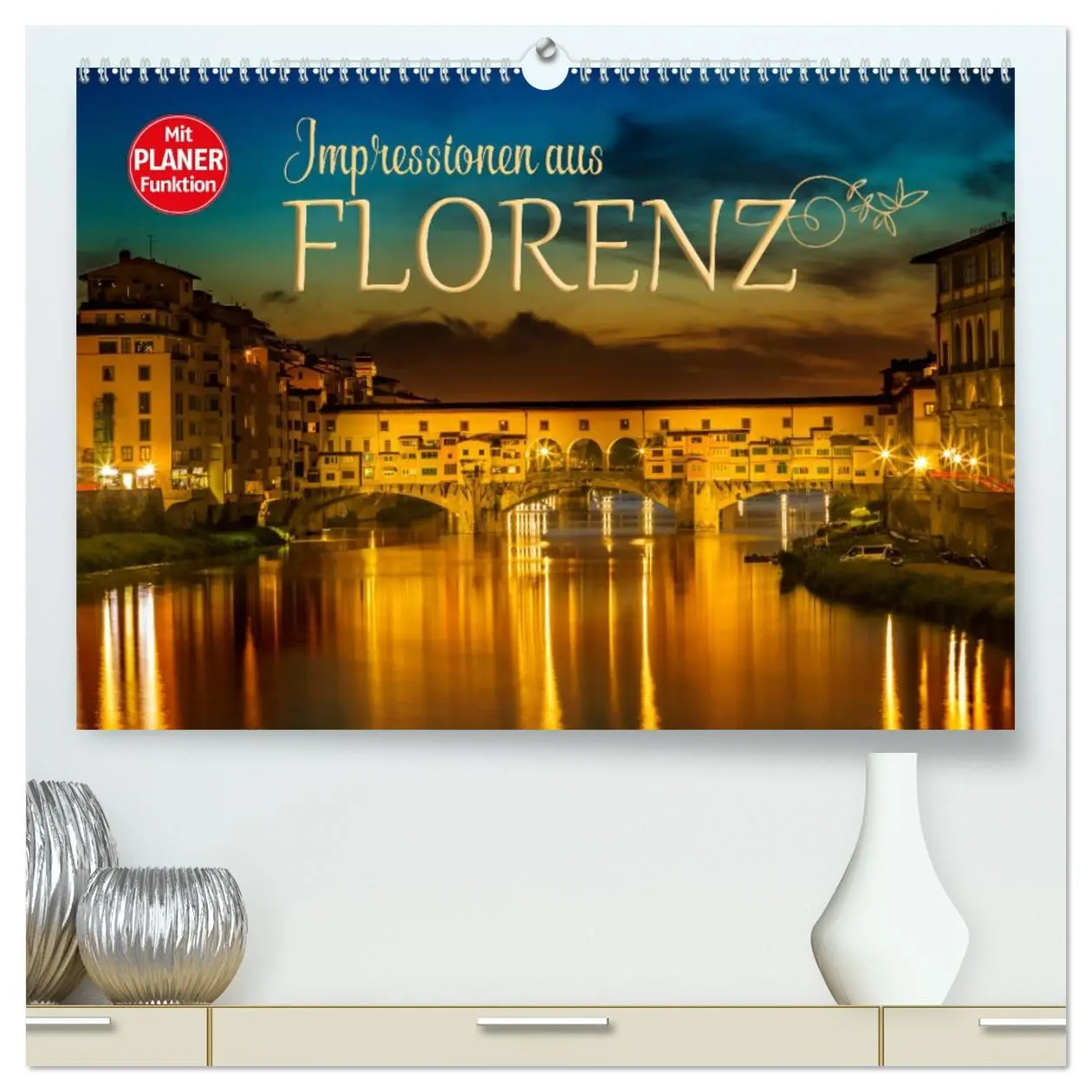 Cover: 9783457770436 | Impressionen aus FLORENZ (hochwertiger Premium Wandkalender 2026...