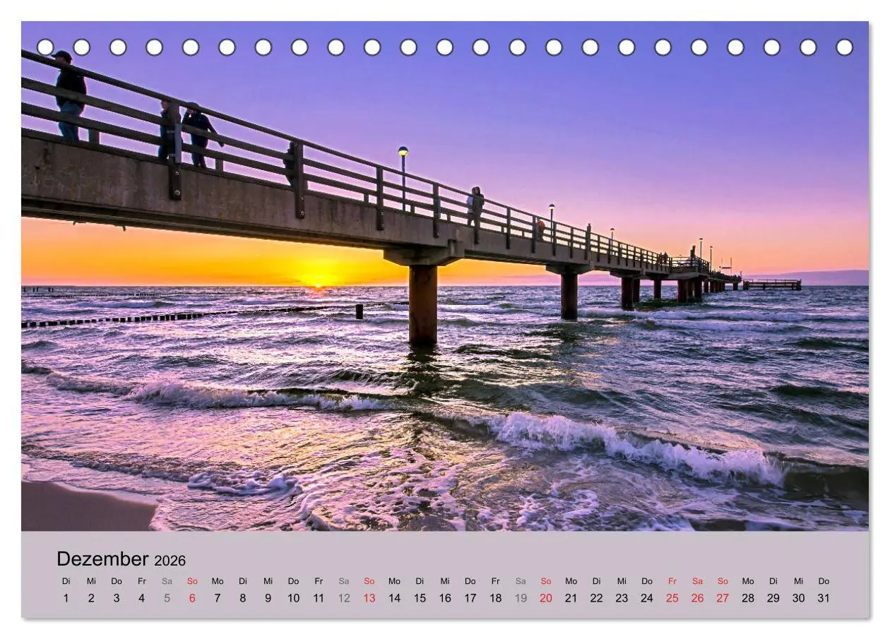 Bild: 9783457840436 | STRANDLUST: Fischland-Darß-Zingst (Tischkalender 2026 DIN A5 quer),...