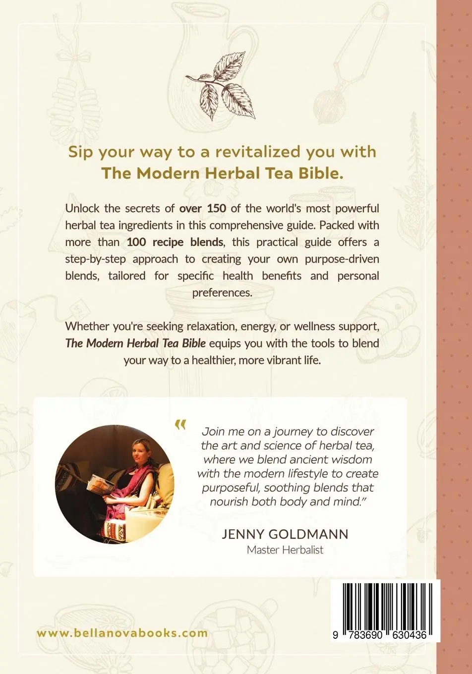 Rückseite: 9783690630436 | The Modern Herbal Tea Bible | Jenny Goldmann | Taschenbuch | Englisch
