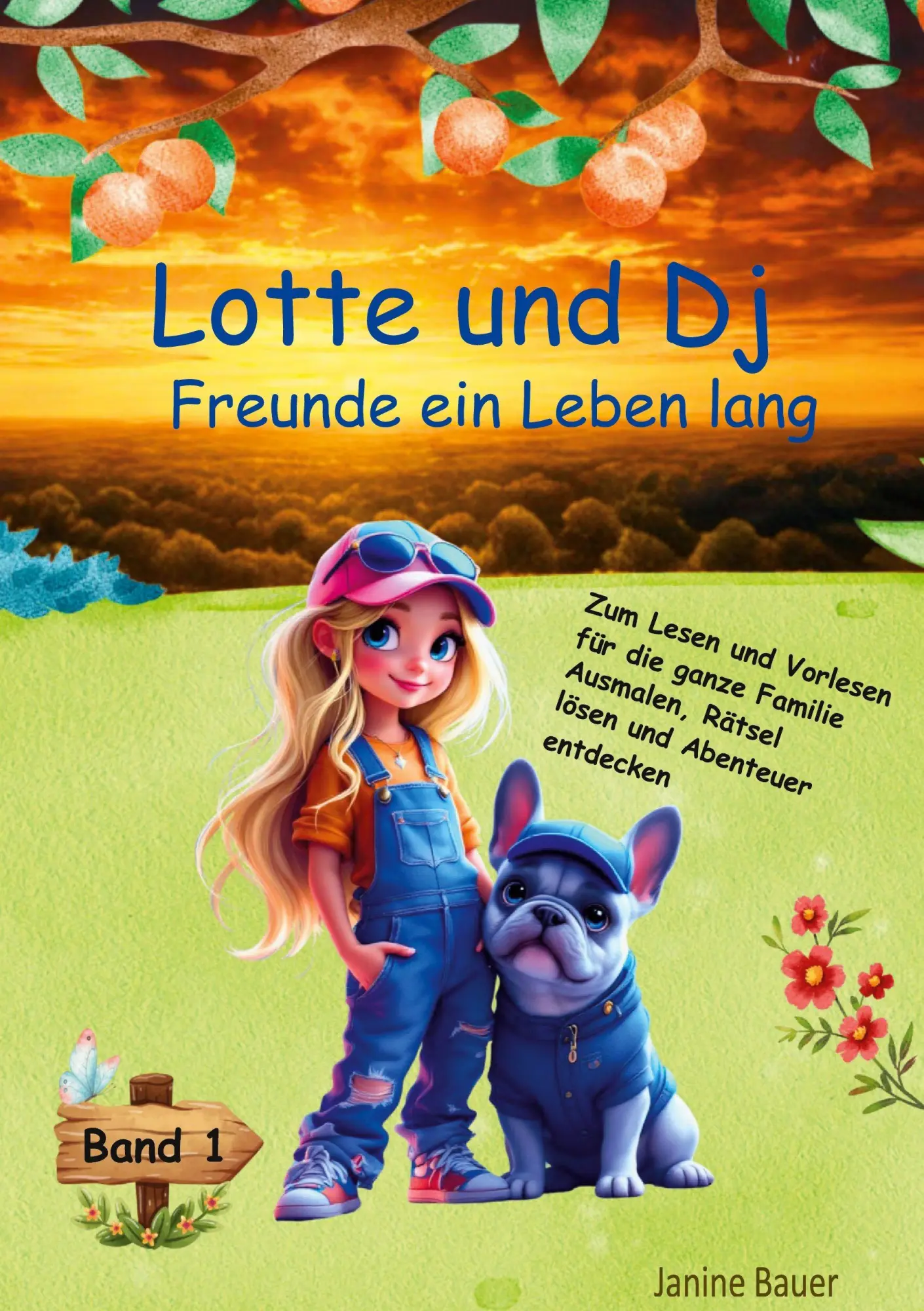 Cover: 9783695750436 | Lotte und Dj | Freunde ein Leben lang | Janine Bauer | Taschenbuch