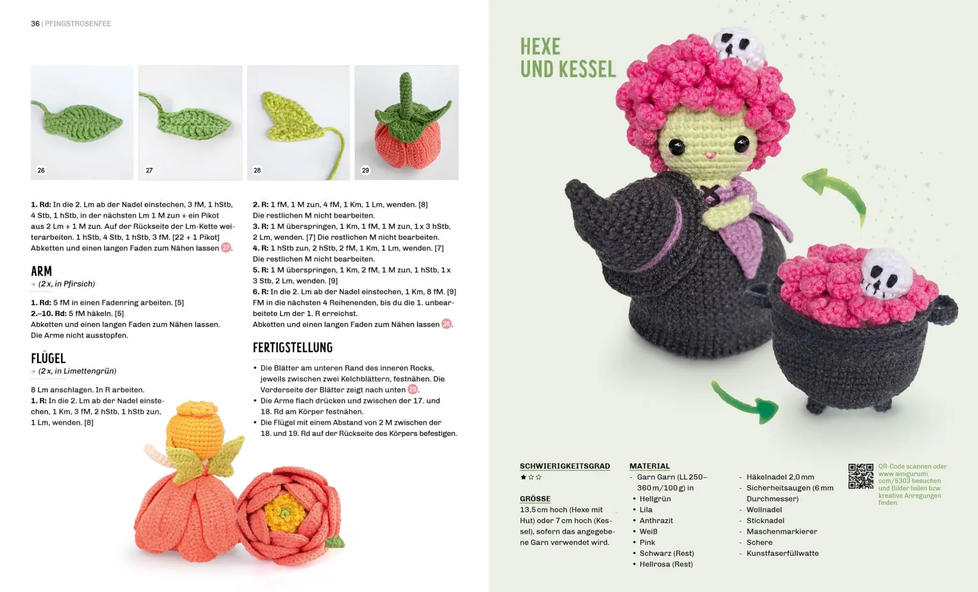 Bild: 9783745930436 | Zauberhafte Wende-Amigurumis häkeln mit @chibiscraft | Febby Pranajaya
