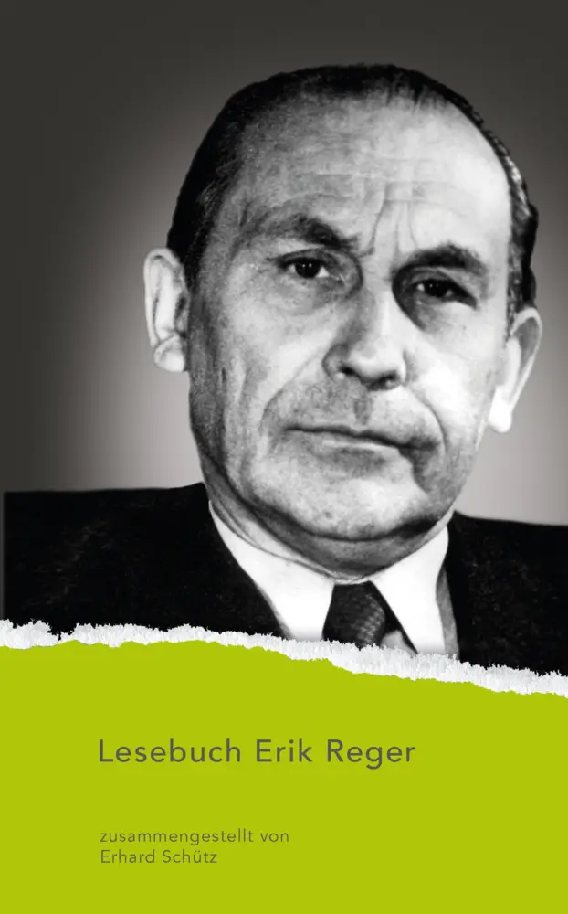 Cover: 9783849810436 | Erik Reger Lesebuch | Erik Reger | Buch | 169 S. | Deutsch | 2023