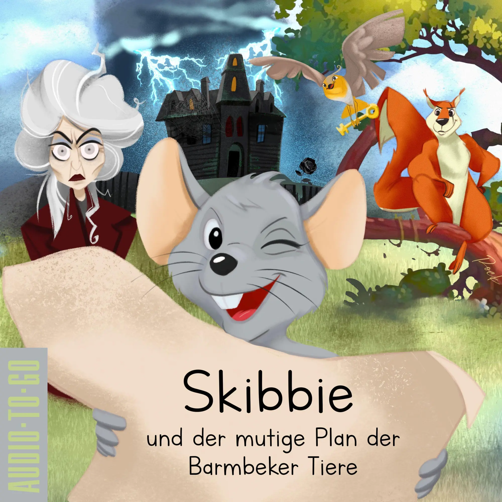 Cover: 9783965190436 | Skibbie und der mutige Plan der Barmbeker Tiere | Hörspiel | Reit | CD