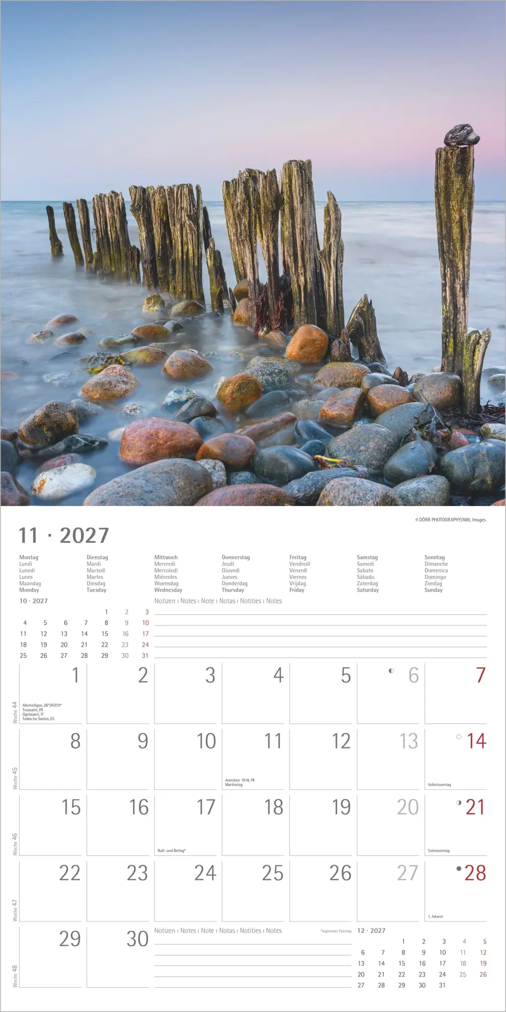 Bild: 4069095010536 | Seeblicke 2027 | Neumann Verlage GmbH &amp; Co KG | Kalender | 14 S.