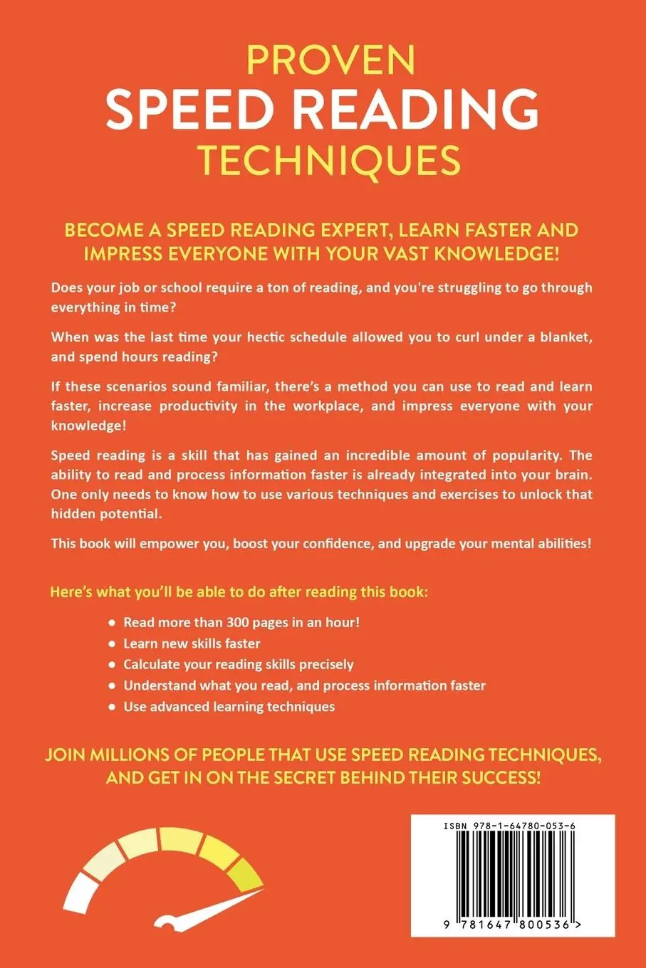 Rückseite: 9781647800536 | Proven Speed Reading Techniques | John R. Torrance | Taschenbuch