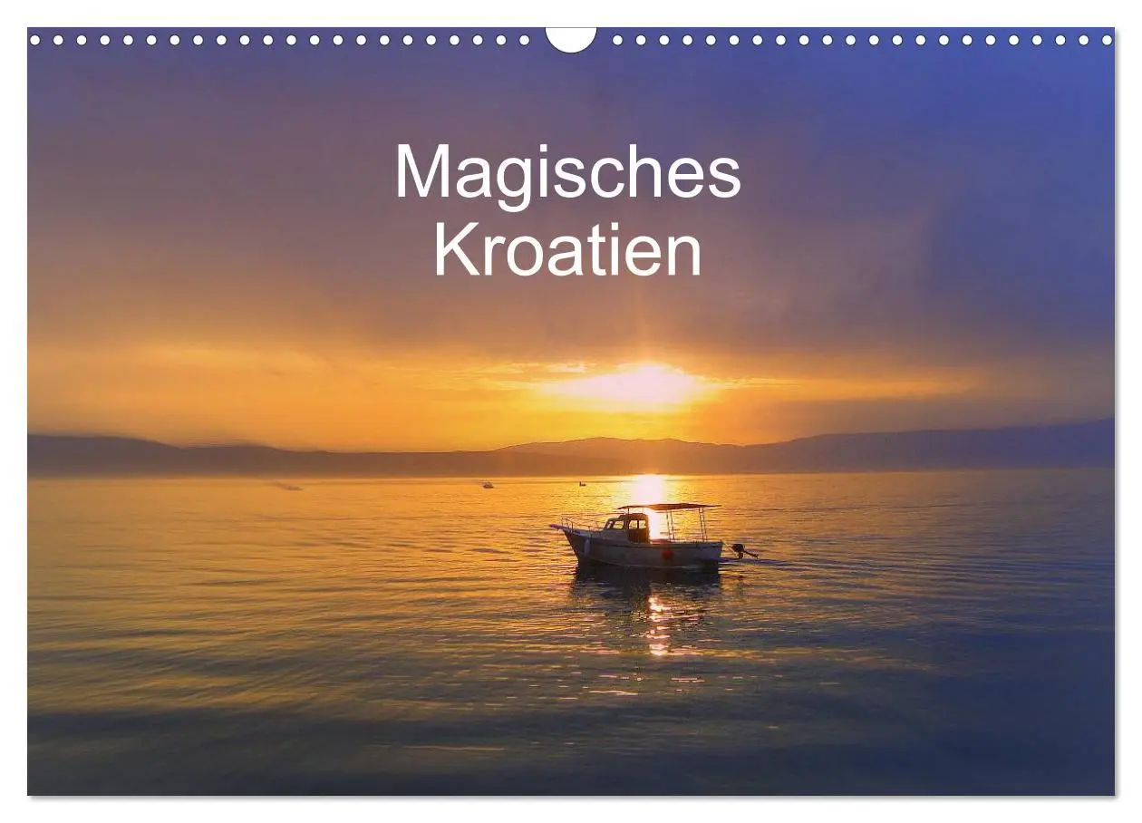 Cover: 9783516160536 | Magisches Kroatien (Wandkalender 2026 DIN A3 quer), CALVENDO...