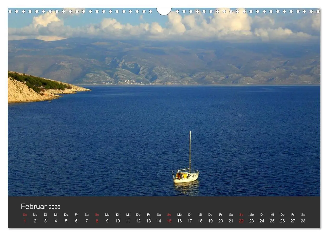 Bild: 9783516160536 | Magisches Kroatien (Wandkalender 2026 DIN A3 quer), CALVENDO...
