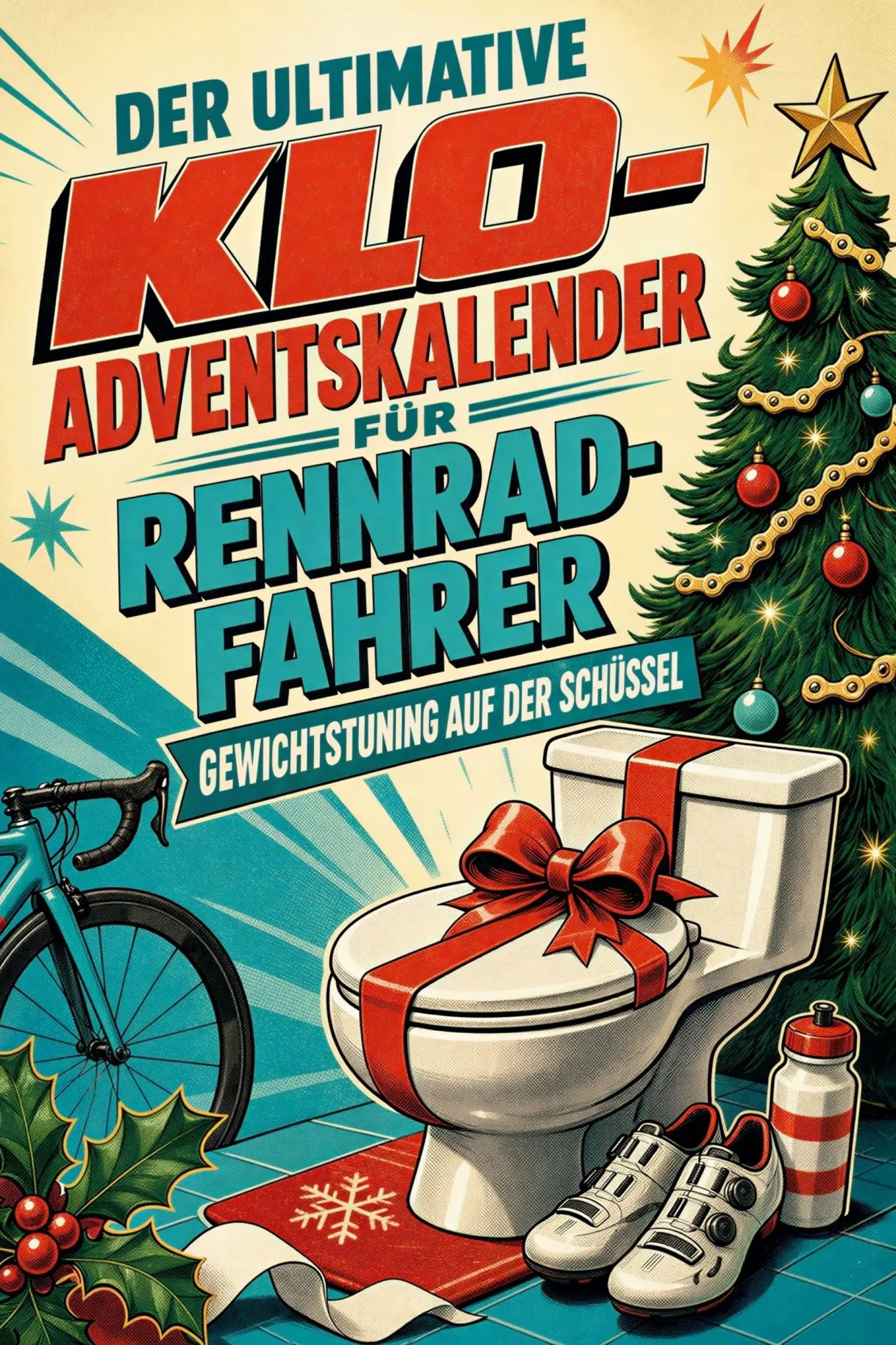 Cover: 9783696110536 | Der ultimative Klo-Adventskalender für Rennrad-Fahrer | Meier | Buch