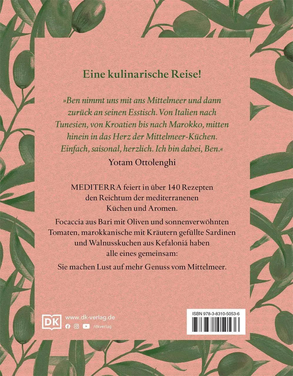 Rückseite: 9783831050536 | Mediterra | Ben Tish | Buch | 304 S. | Deutsch | 2025