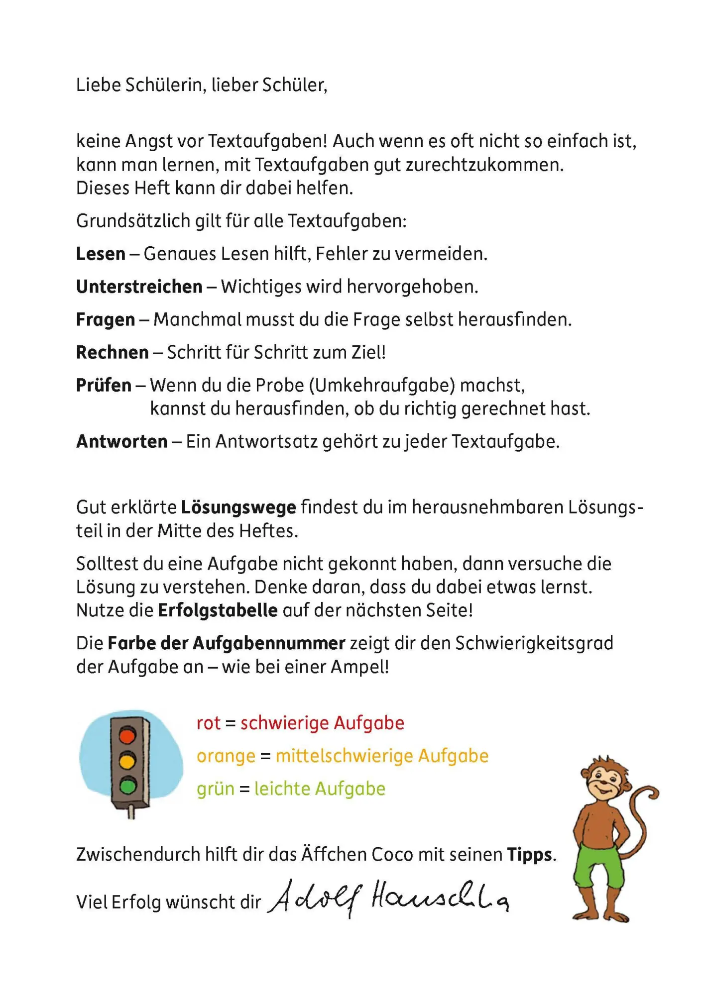 Bild: 9783881000536 | Textaufgaben 3. Klasse | Adolf Hauschka | Taschenbuch | 84 S. | 2015