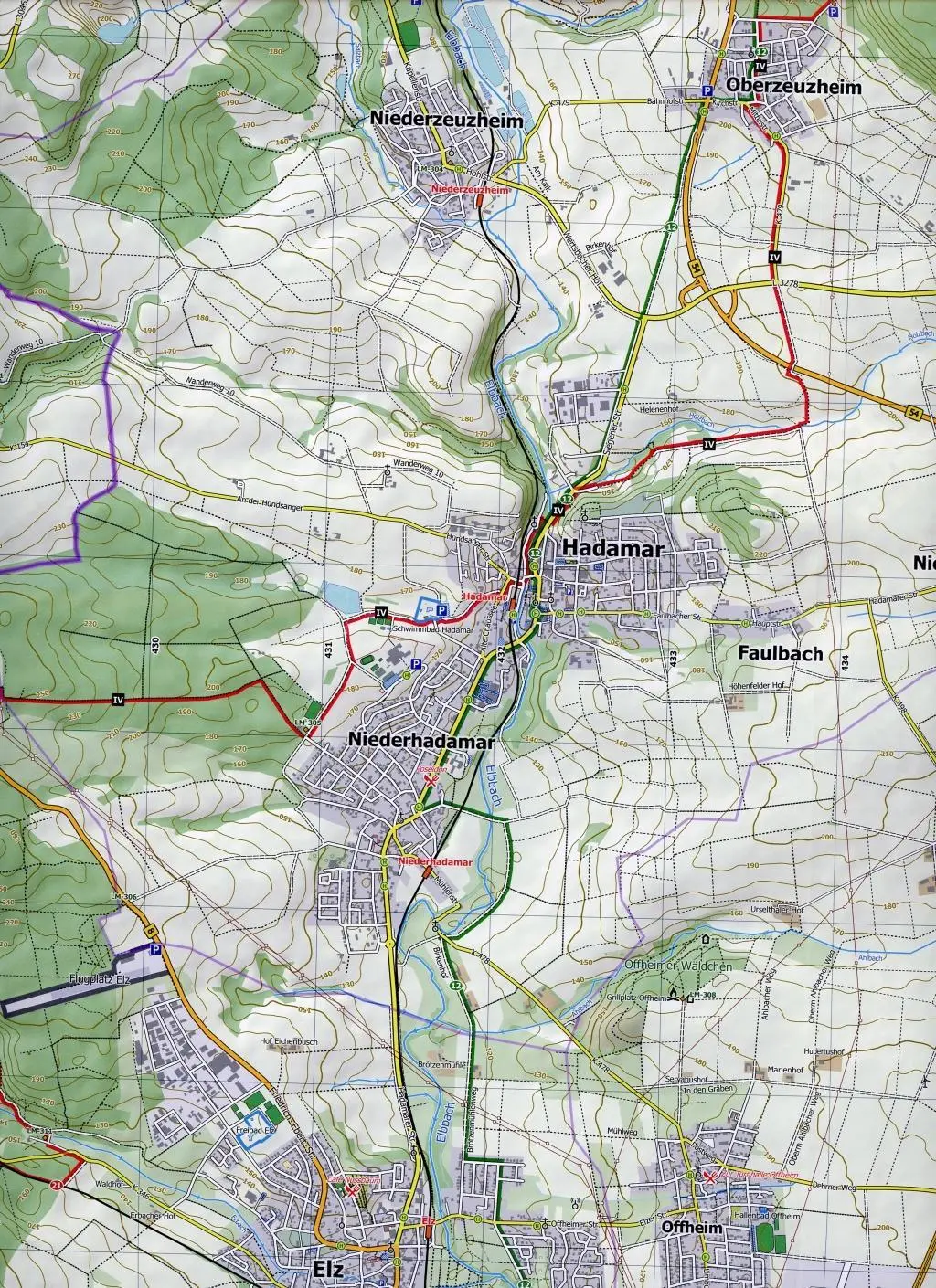 Bild: 9783960990536 | Limburg a.d. Lahn und Umgebung 1 : 25 000, Blatt 43-558 | (Land-)Karte