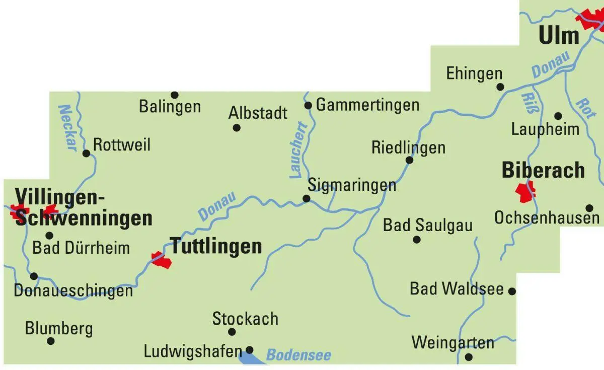 Bild: 9783969900536 | ADFC-Regionalkarte Traumhafte E-Bike-Touren im Donaubergland,...