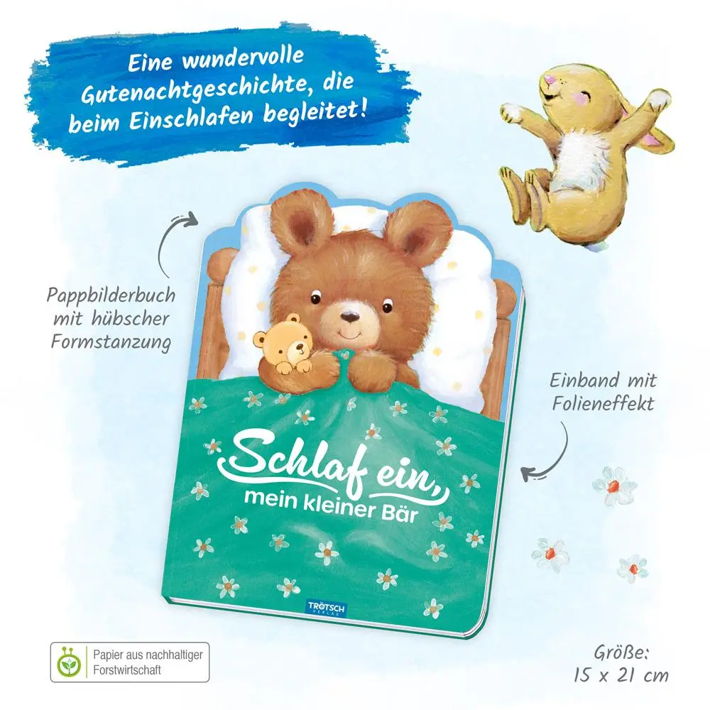 Bild: 9783988020536 | TRÖTSCH - Schlaf ein, mein kleiner Bär Beruhigende...