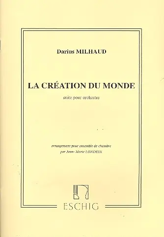 Creation.. Arr.Londeix Partition (Materiel En