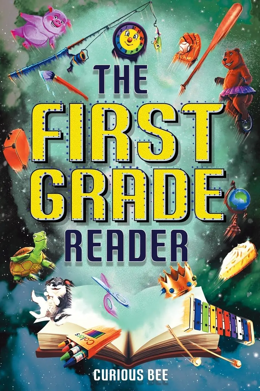Cover: 9798890950536 | The First Grade Reader | 16 Short Stories for Kids in 1st Grade | Bee