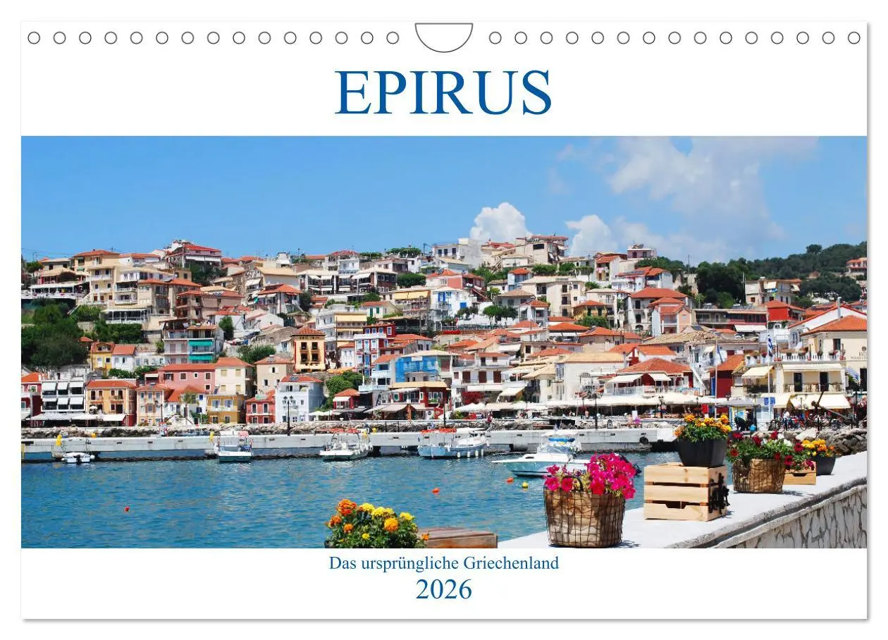 Cover: 9783457820636 | Epirus - Das ursprüngliche Griechenland (Wandkalender 2026 DIN A4...