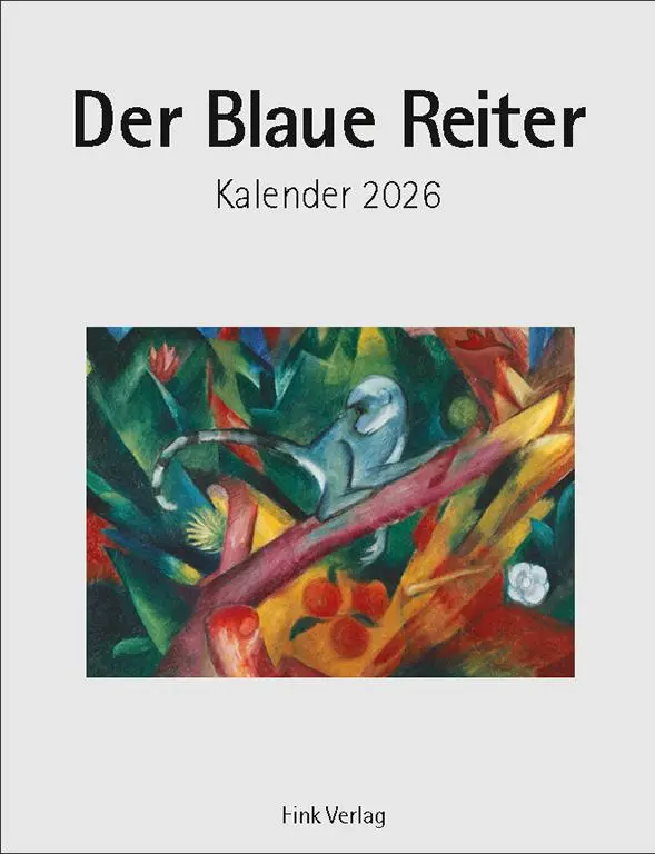 Cover: 9783771720636 | Der Blaue Reiter 2026 | Kunst-Einsteckkalender | Marc | Kalender