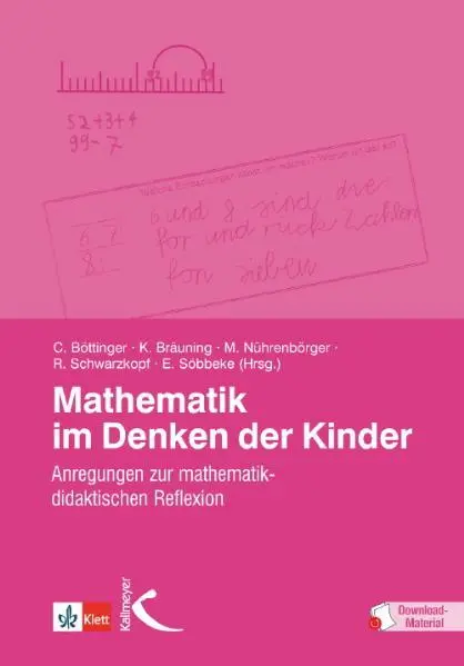 Cover: 9783780010636 | Mathematik im Denken der Kinder | Claudia Böttinger (u. a.) | Buch