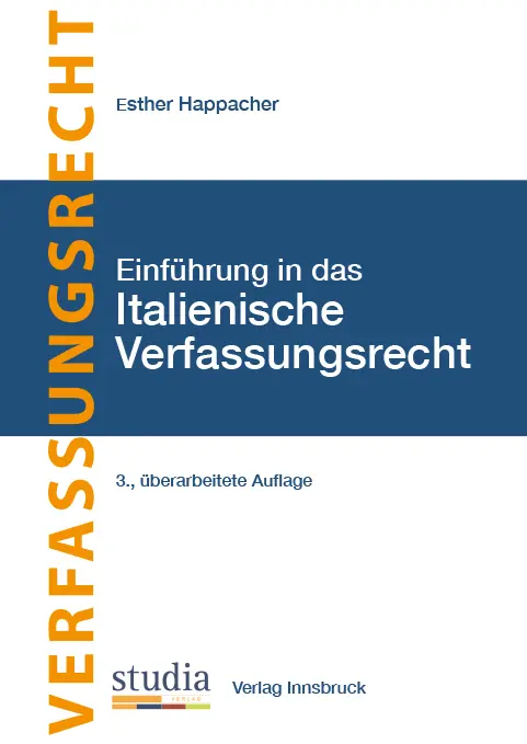 Cover: 9783991050636 | Grundzüge des Italienischen Verfassungsrechts | Esther Happacher