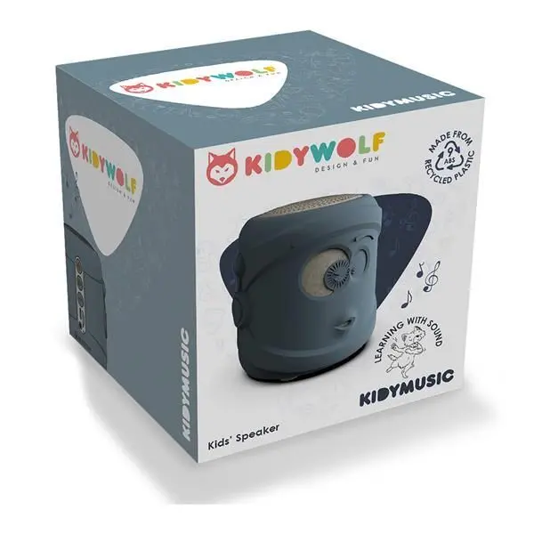 Bild: 5407009180736 | KIDYWOLF Bluetooth Lautsprecher blau | 418073 | 2024 | KIDYWOLF