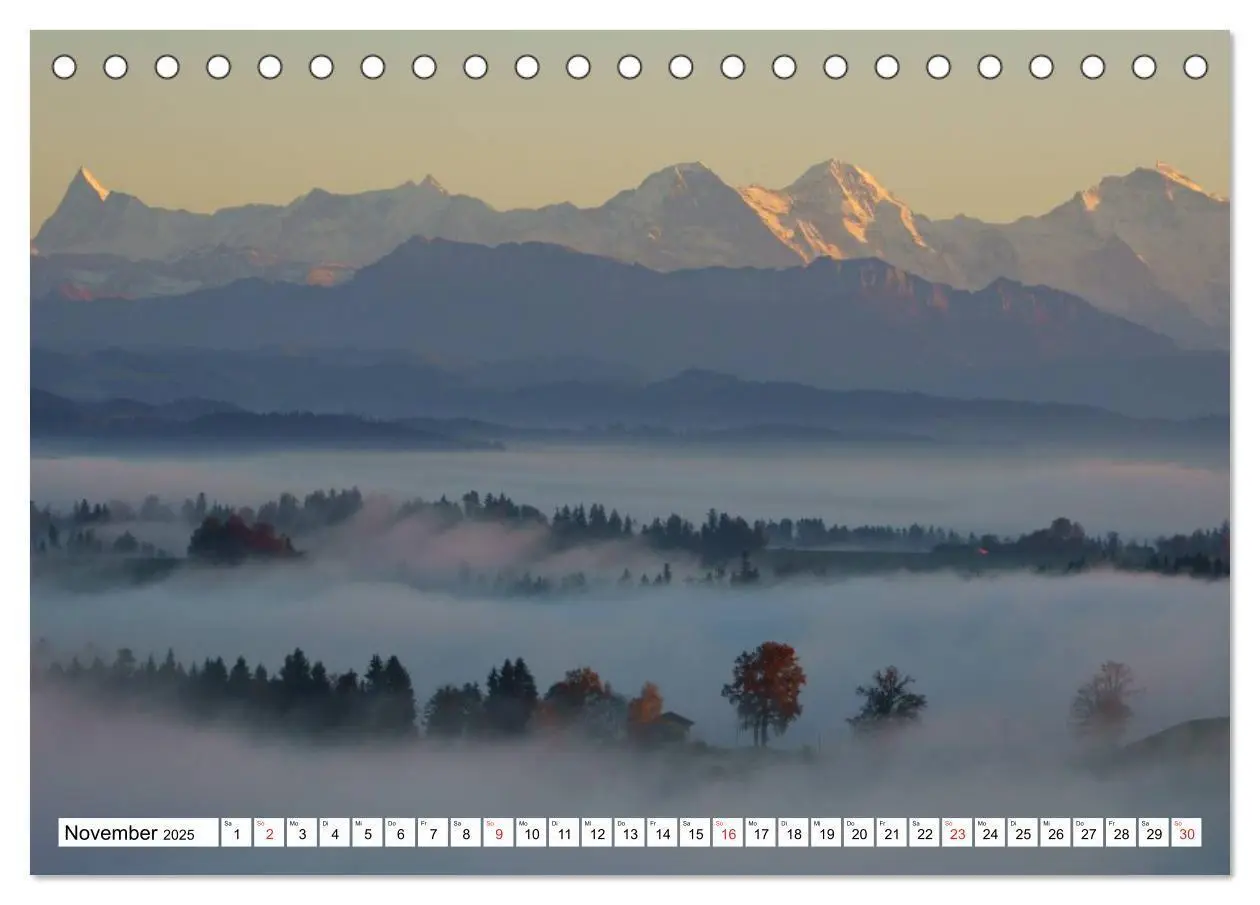Bild: 9783435720736 | Unteremmental (Tischkalender 2025 DIN A5 quer), CALVENDO...