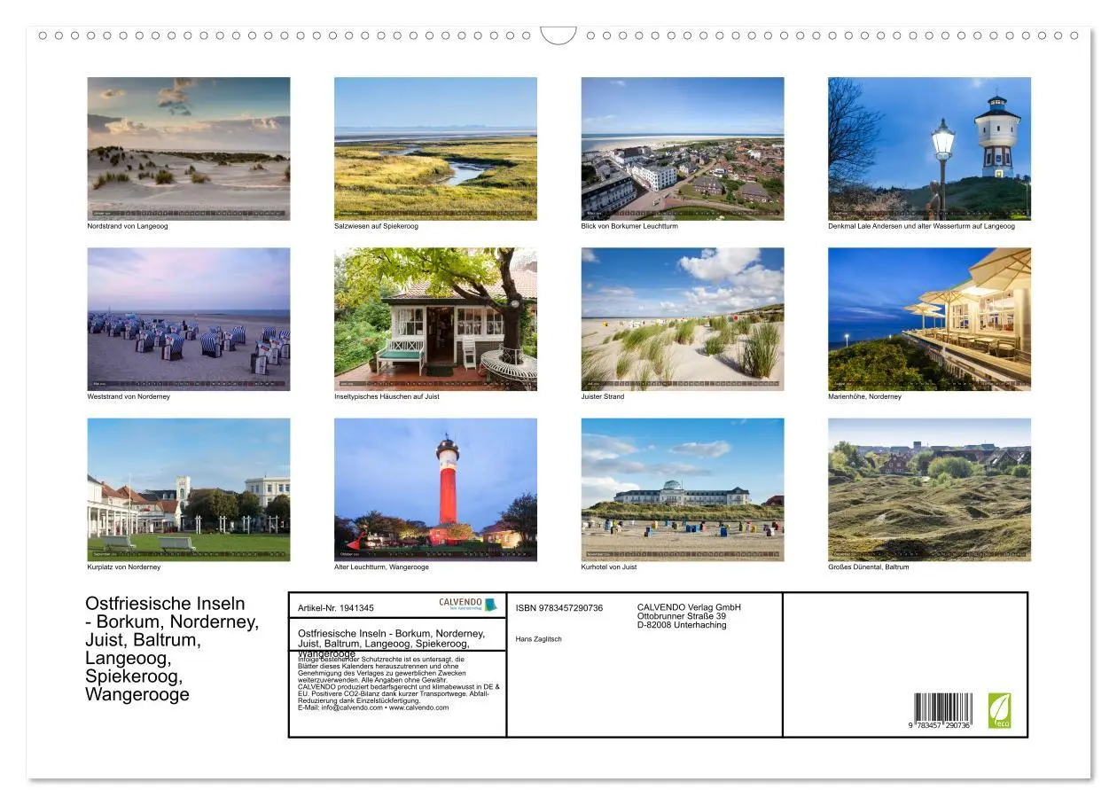 Bild: 9783457290736 | Ostfriesische Inseln - Borkum, Norderney, Juist, Baltrum, Langeoog,...