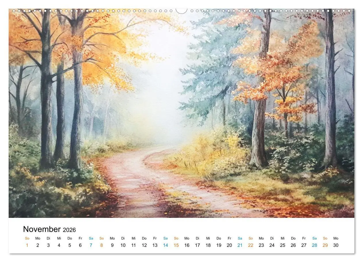Bild: 9783457360736 | Bucolische Landschaften (Wandkalender 2026 DIN A2 quer), CALVENDO...