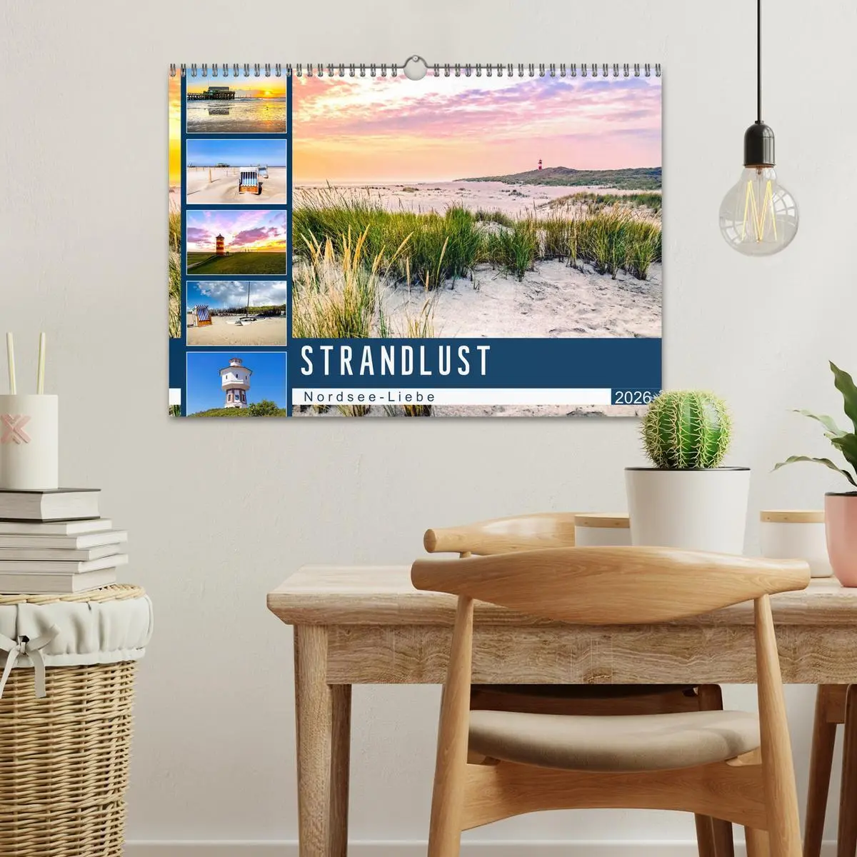 Bild: 9783457740736 | Strandlust Nordsee-Liebe (Wandkalender 2026 DIN A3 quer), CALVENDO...