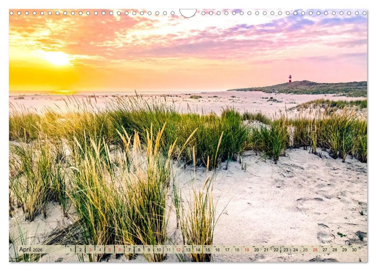 Bild: 9783457740736 | Strandlust Nordsee-Liebe (Wandkalender 2026 DIN A3 quer), CALVENDO...