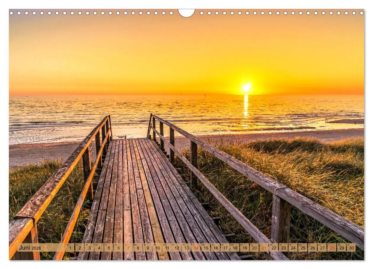 Bild: 9783457740736 | Strandlust Nordsee-Liebe (Wandkalender 2026 DIN A3 quer), CALVENDO...